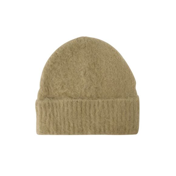 Kameo Beanie - Acne Studios - Wool - Dark Beige - Picture 1 of 1